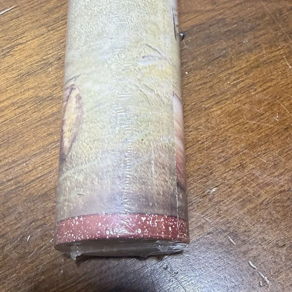 Vintage Wallpaper Boarder Primative Country Village Wide 14” NOS Prepasted 5yd